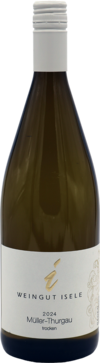 Weinflasche 2024er Müller-Thurgau, trocken – Weißwein vom Weingut Isele