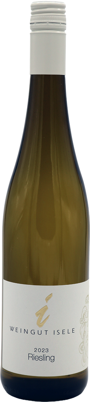 Weinflasche 2023er Riesling – Weißwein vom Weingut Isele