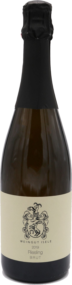 Weinflasche 2019er Riesling BRUT – Perlwein vom Weingut Isele