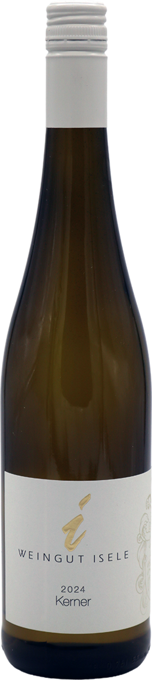 Weinflasche 2024er Kerner – Weißwein vom Weingut Isele