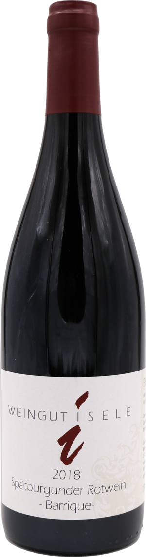 2018er Spätburgunder Rotwein (Barrique), trocken