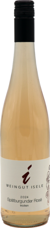 Weinflasche 2024er Spätburgunder Rose – Rosewein vom Weingut Isele