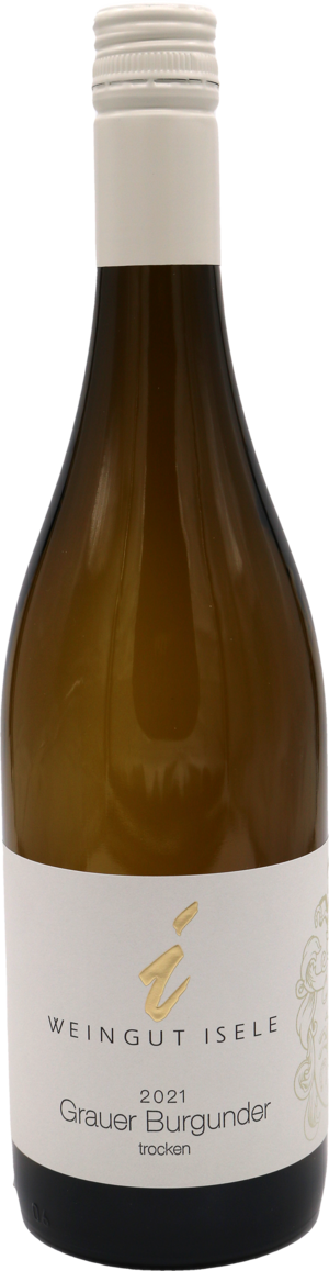 Weinflasche 2024er Grauer Burgunder, trocken – Weißwein vom Weingut Isele